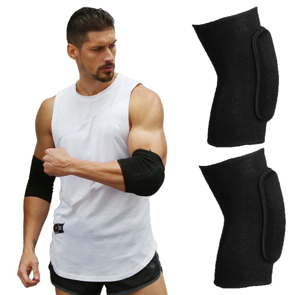 4 Pairs Elbow Support Elastic Sport Elbow Brace Breathable Elbow Protector Comfortable Knitted Elbow Pad for Men Women