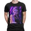 Kpop Demon Hunter Rumi Idol Star Men T Shirt  Vintage Tees Short Sleeve Round Neck T-Shirt 100% Cotton 4XL 5XL Tops