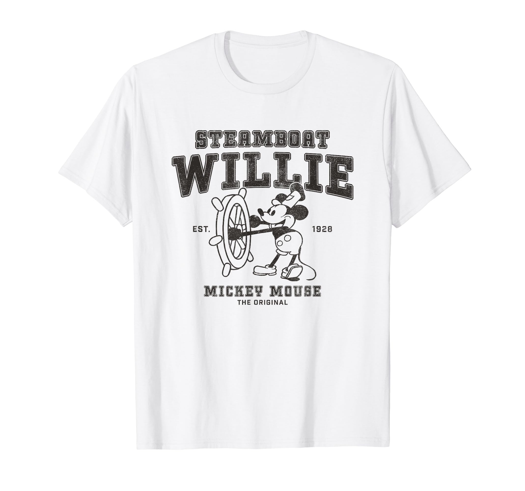 Disney Steamboat Willie Mickey Mouse Original Poster T-Shirt
