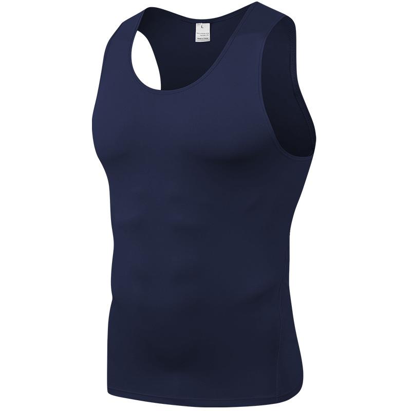 Herren-Laufweste, Sportbekleidung, schnell trocknend, Fitness-Tanktop, Training, Joggen, Sport-Singlet, ärmellos, Outdoor-Tops