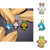 Delightful Enamel Bunny Monkey Bird Brooch Cute Cartoon Animal Badge For Outfits Trendy