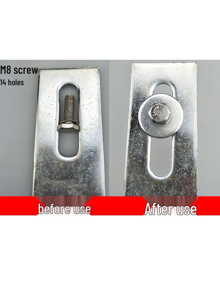 Galvanized Iron Flat Washer - Thickened & Widened Metal Spacer M4-M10