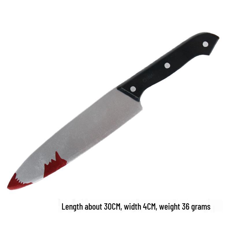 Scream Horror Cosplay Costume with Scary Knife for Kids & Adults