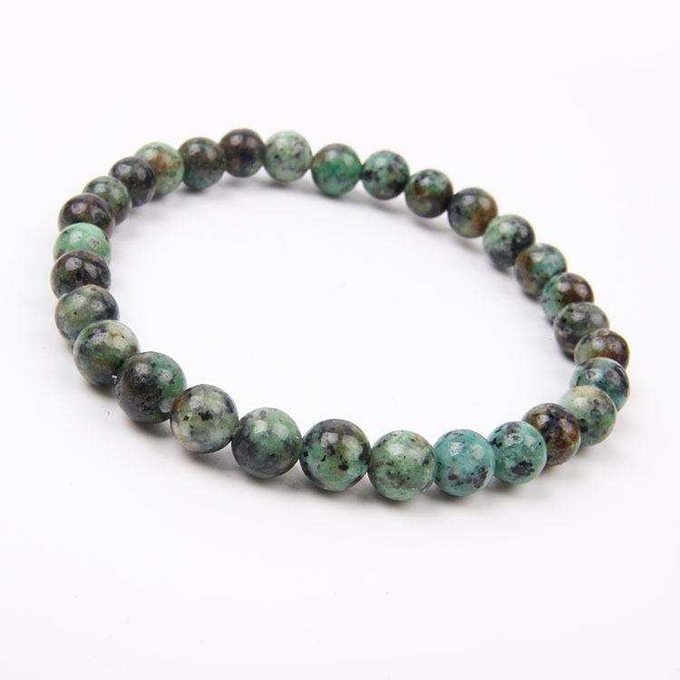 Red Agate Crystal Bracelet: Simple Round Beads, Couple Style Hand Jewelry