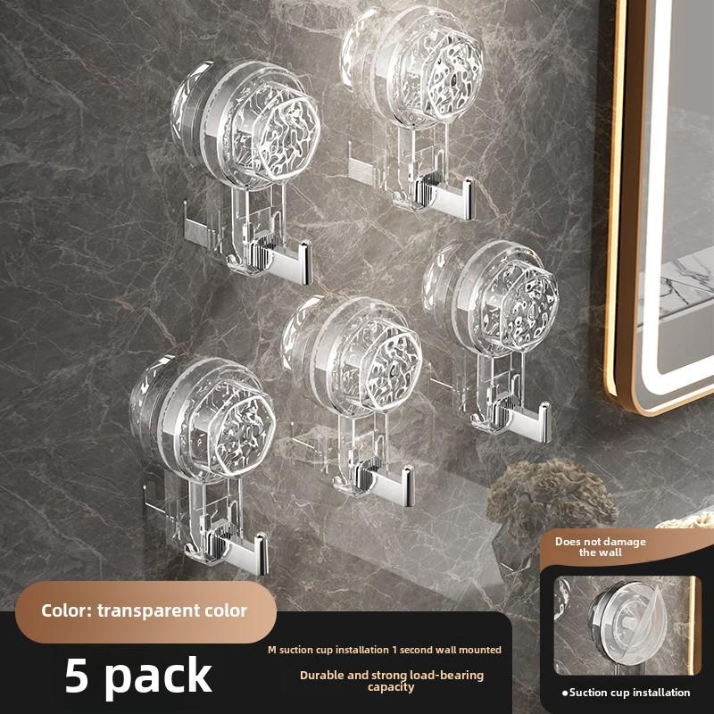 Suction Cup Hooks Household without drilling Multifunctional Wall Hanging Keys Clothes Hooks Bathroom Kitchen self-adhesive hook