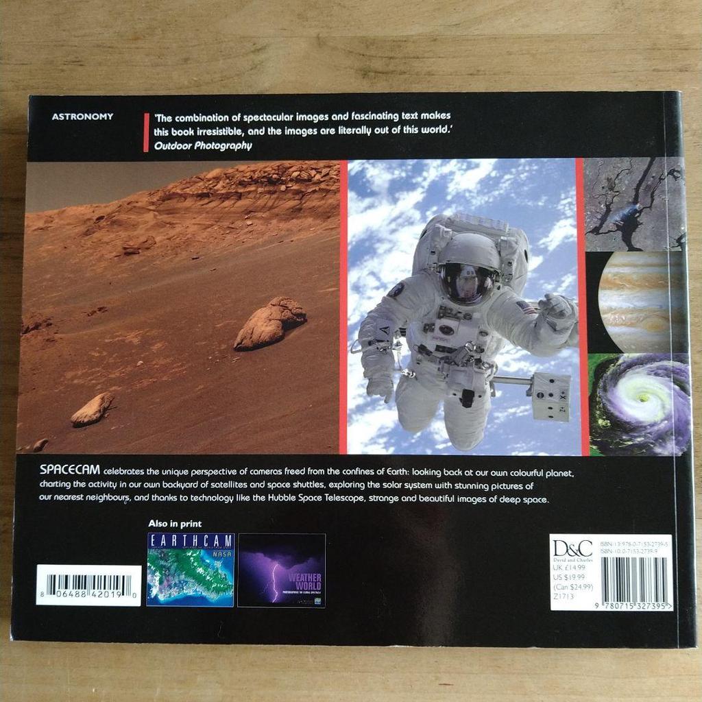 [USED] NASA "SPACE CAM" Space Photo Collection Foreign Book