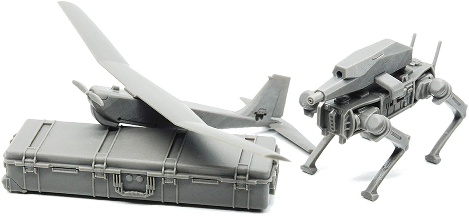 

Набор беспилотных летательных аппаратов Magic Factory Armed Robot UAV Kit MGF7503 1/35 Dog/RQ-20