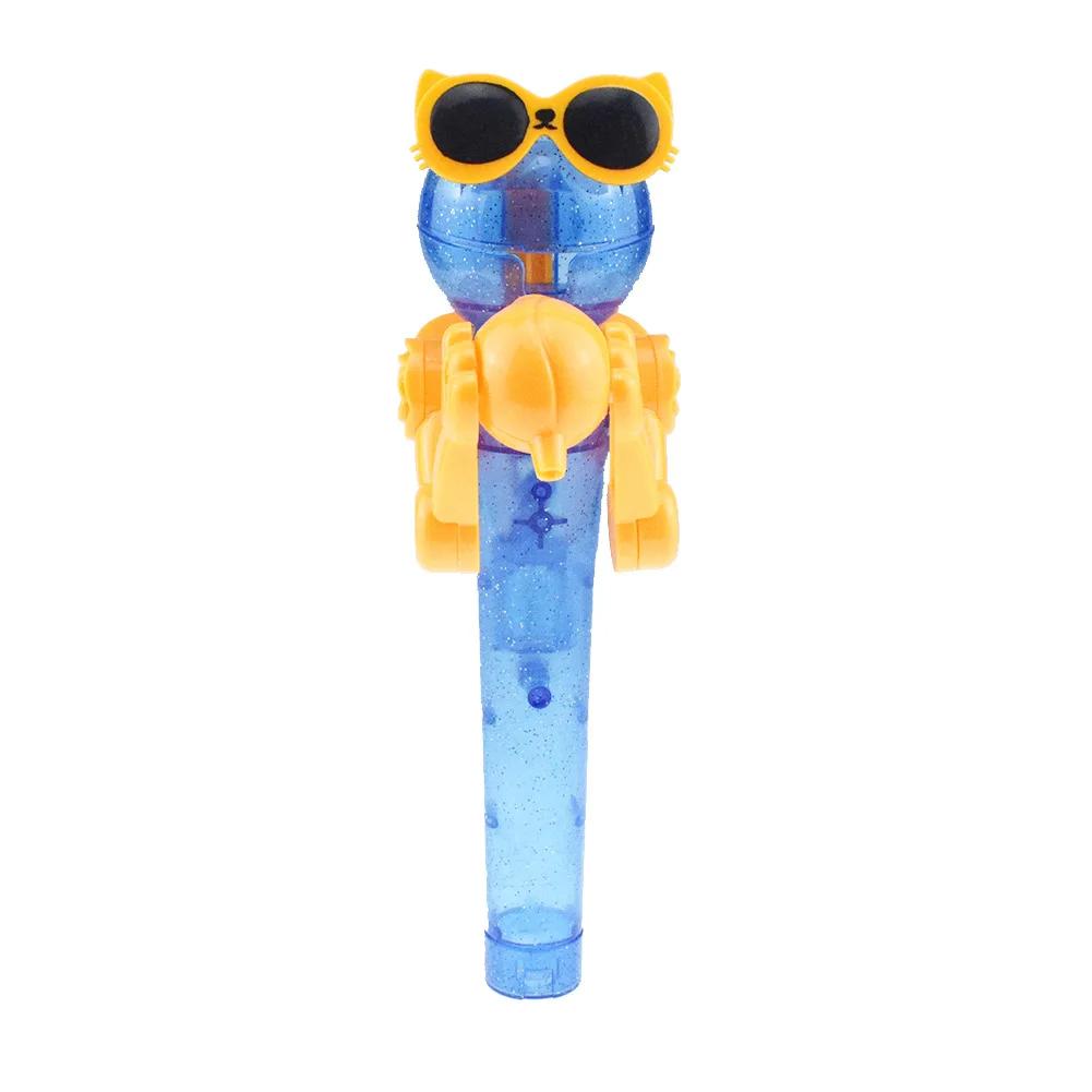 1pc Creative Lollipop Robot Holder Dinosaur Eat Lollipop Pop Ups Case Candy Storage Cool Toy Party Favors Gifts for Kids