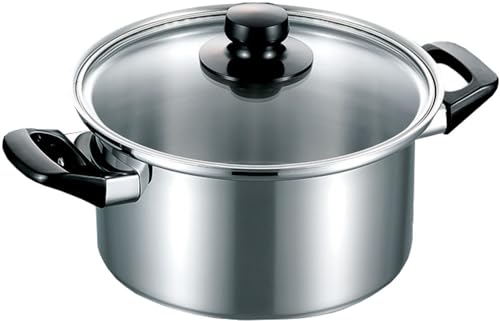 Fujinos IH-compatible Elec Master Light Miel 20cm Double-Handled Deep Pot (133090)