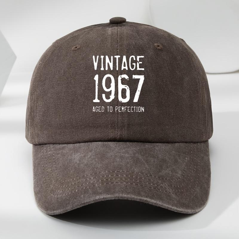 Washed Baseball Cap Men Women Vintage Cotton Curved Brim Sun Protection Hat