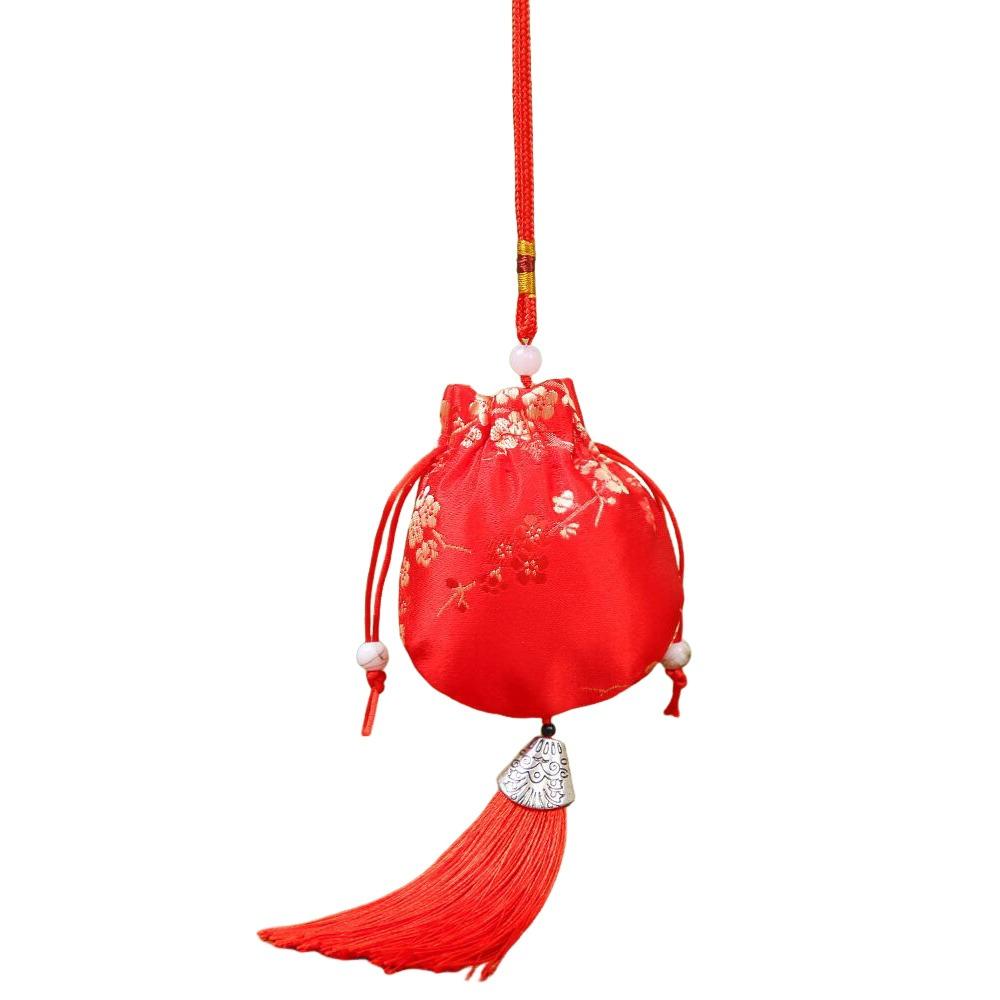 Empty Sachet Bags Embroidery Drawstring Pouch Elegant Dragon Boat Festival Bag Graduation Gift