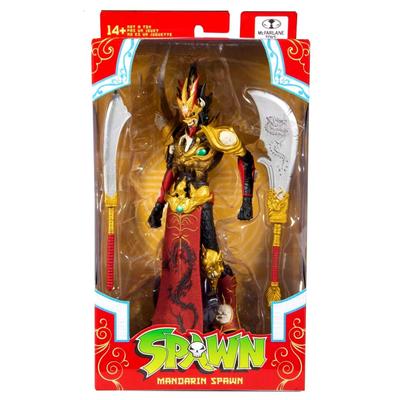 McFarlane Toys Spawn Action Figure Mandarin Spawn McFARLANE TOYS 2021 Action Figure RED MANDARIN SPAWN Todd McFarlane 7-inch (Red) / 7-inch [Used]
