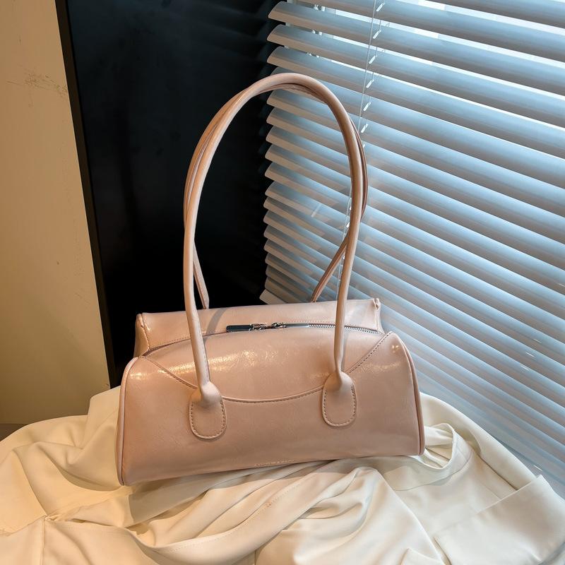 Trendy Portable Small Square Bag Women's Bag 2025 Summer New Light Luxury Shoulder Bag Commuter Armpit Bag