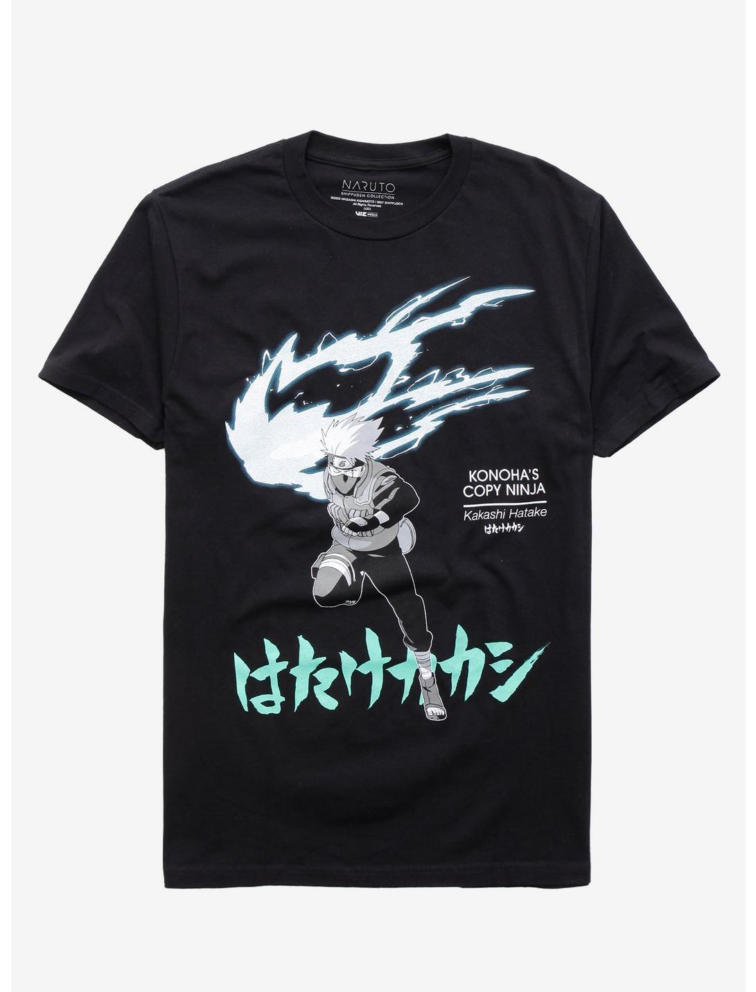 Naruto Shippuden Kakashi Konoha s Copy Ninja T-Shirt, Small S разноцветный