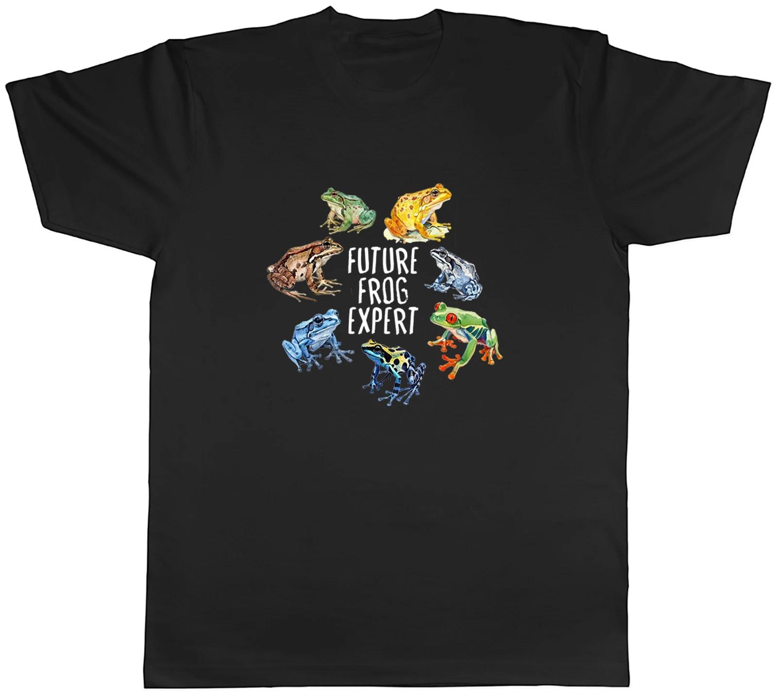 Future Frog Expert Amphibian Lover Mens T-Shirt Tee Gift Top XXL
