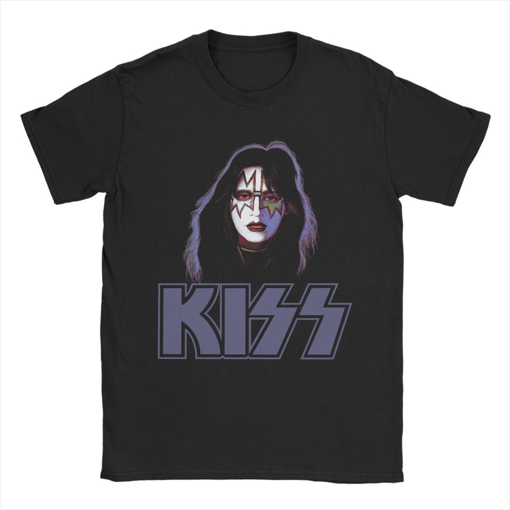 Rip Ace Frehley The Spaceman 1951-2025 kiss band Apparel Men Women T Shirt 100% Cotton Tee New Arrival  T-shirt Clothing