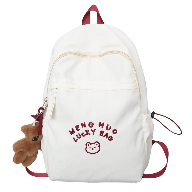 Ученики младших классов средней школы школьный рюкзак письмо большой емкости рюкзак — фото 22