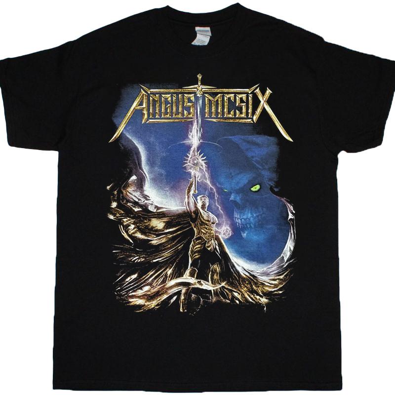 Angus McSix Master of the Universe New Black T-Shirt XXL