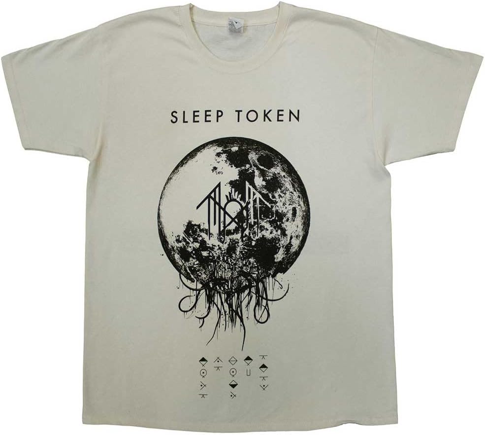 Sleep Token Take Me Back to Eden Band Logo T-Shirt Beige S разноцветный