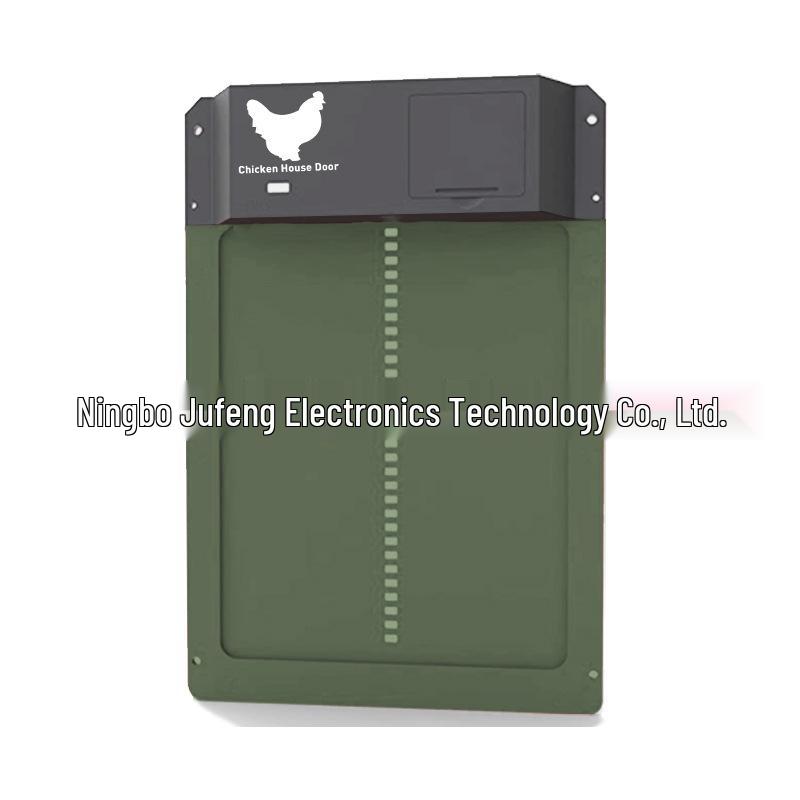 Light-Sensing Automatic Chicken Coop Door for Household Farming