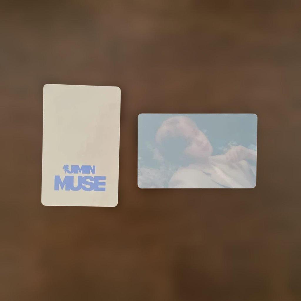 [USED] Jimin MUSE OFFICIAL SHOP Purchase Bonus Photo Cards (2 pieces)