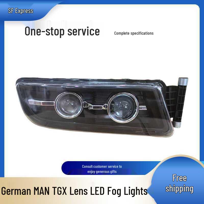 

MAN Germany TGX/TGS Double-Lens LED Fog Light Assembly Lens LED fog light - Driver side