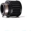 25mm Air Intake Filter 1" Inlet Dia Air Intake Cone Universal Filter Parts with Adjustable Clamp (Black)