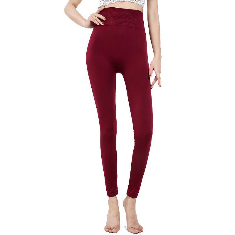 Fleece Lined Leggings For Women Winter Thermal Full Length High Waisted Supportive Pants