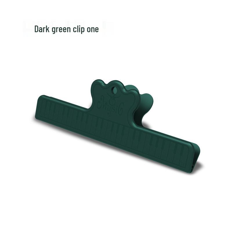 Piano & Guitar Sheet Music Holder with Clips for Songs & Sheets