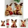 Soft And Cuddly Christmas Deer Elk Reindeer Plush Toy For Xmas Decor And Kids Gifts