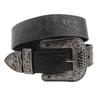 Belt First Layer Cowhide Handmade Wide Unisex Embossed Leather Jeans Casual Youth Trendy Pin Buckle Belt