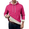 Men's Casual Long-Sleeve Fleece Hoodie With Pockets