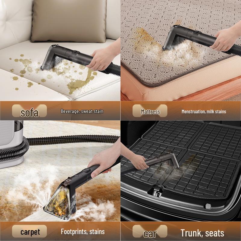 C988 Steam Fabric Cleaning Machine for High-Temperature Sterilization - Ideal for Carpets, Curtains, Mattresses, and Sofas.