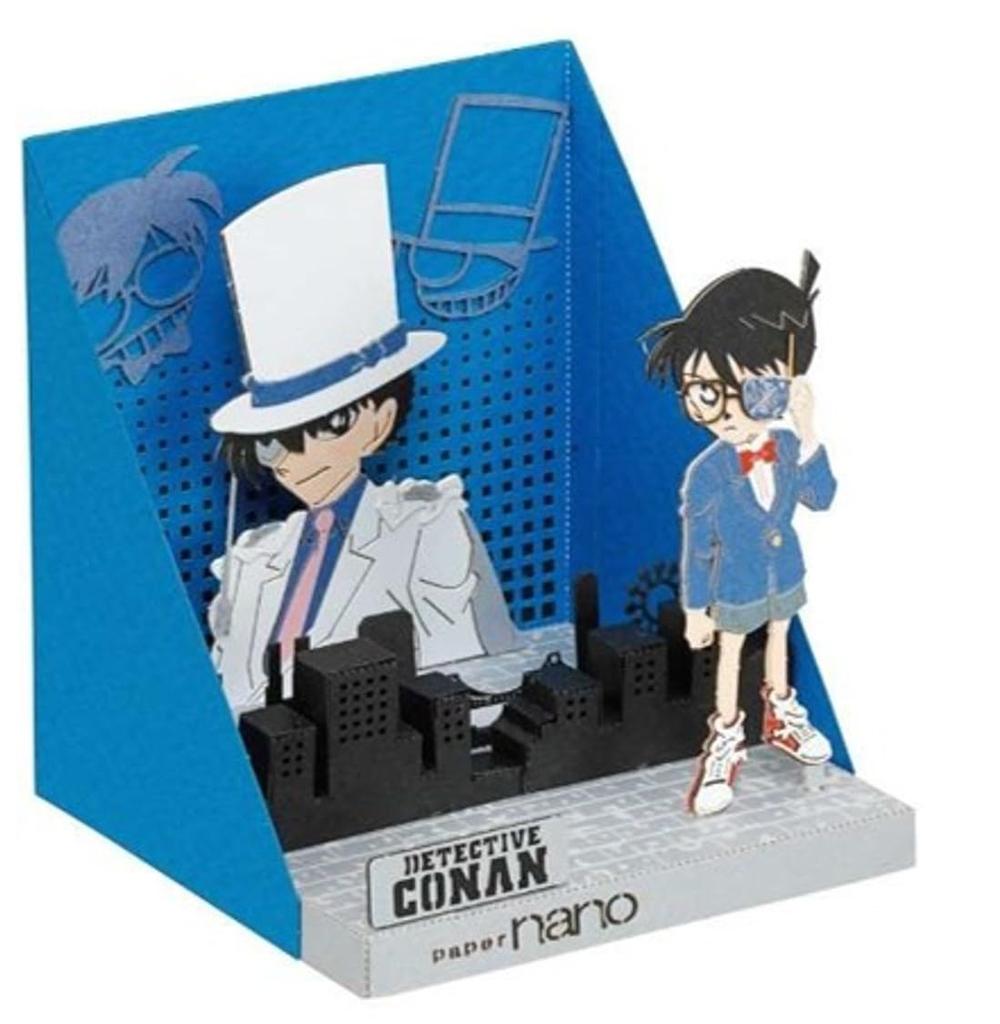Paper Nano Detective Conan 2-Pack Set Conan & Kid Conan & Akai Anime Character Character Goods