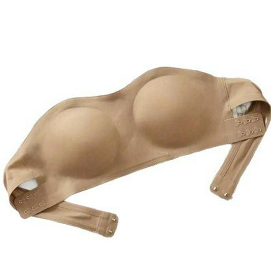 Women's European & American Style Seamless One-Shoulder Strapless Bandeau - Anti-Exposure, Thin, Large Size