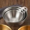 Gold/Silver Korean Style Mixing Bowl Large Capacity Food Container  Food Prep