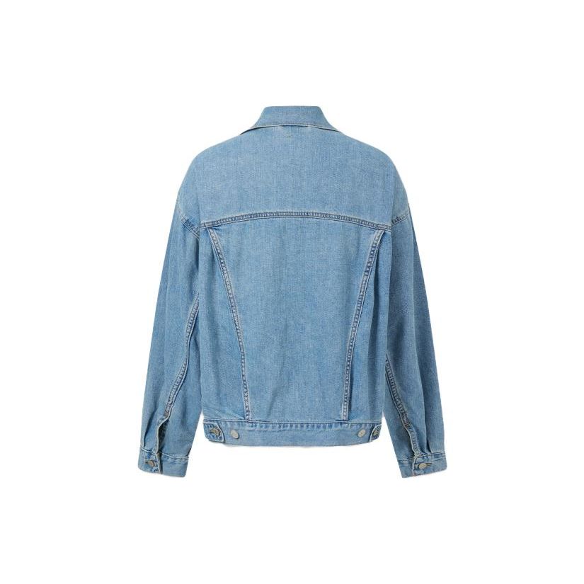 Levis Collar Denim Jacket Women jackets Blue A1743-0020