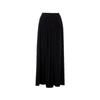 Women's Mid-Waist Pleated Wide-Leg Drapey Trousers
