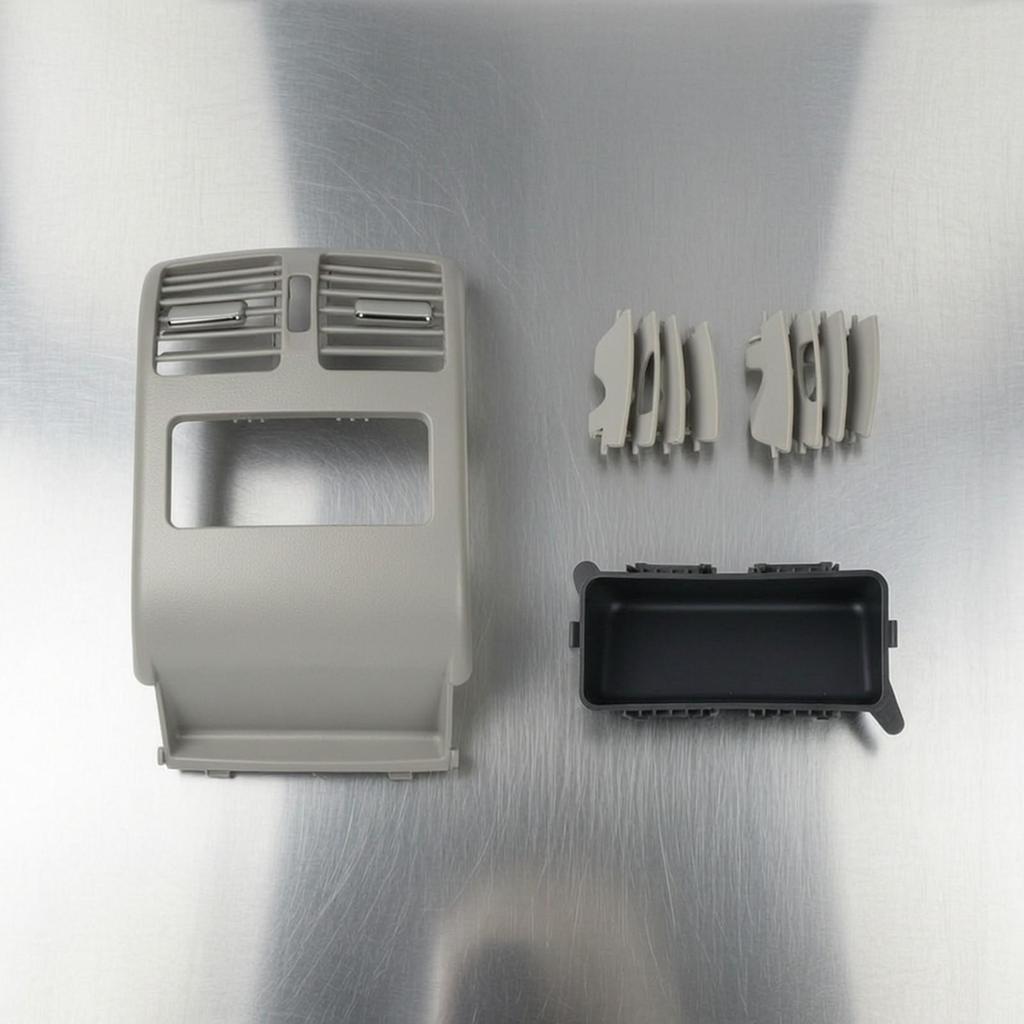 ABS Plastic Mercedes GLK X204 Rear a & B Vent Panel Scratch-Resistant