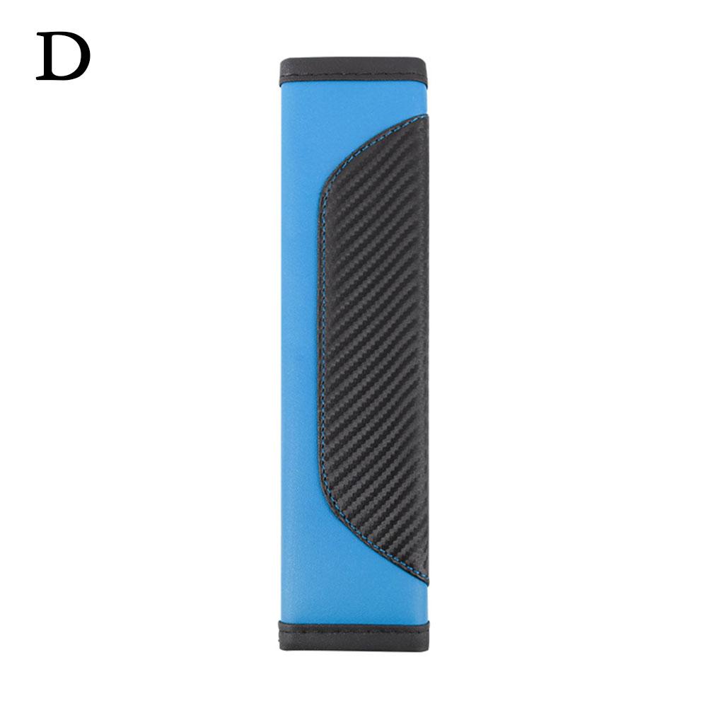 Car Seat Belt PU Leather Safety Seat Belt Breathable Protection Interior Auto Accessories Car Shoulder Cover Padding Pad