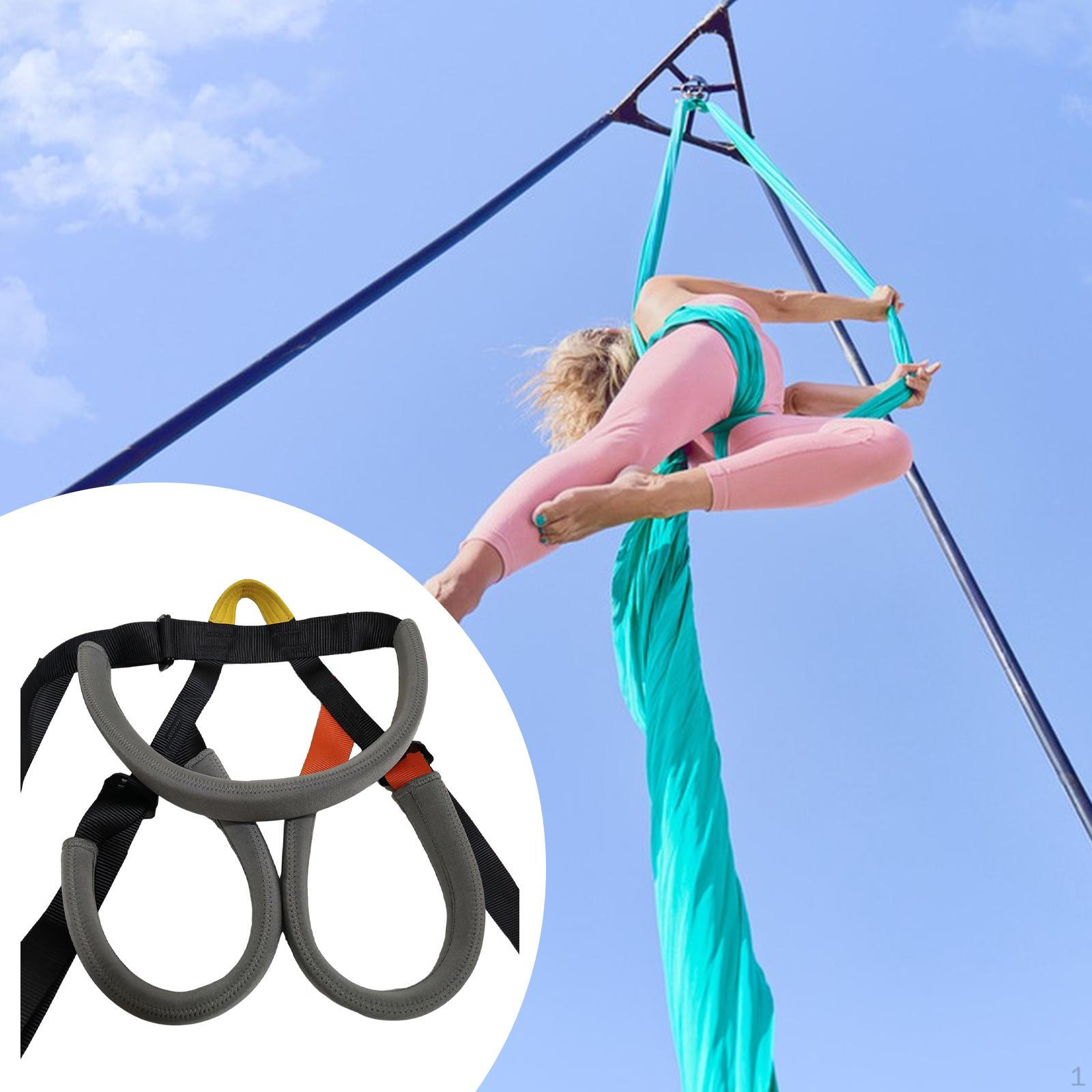 

Yoga Bungee Harness, Waist 60-110cm, Training Equipment Fitness Band, Resistance Belt for Jumping