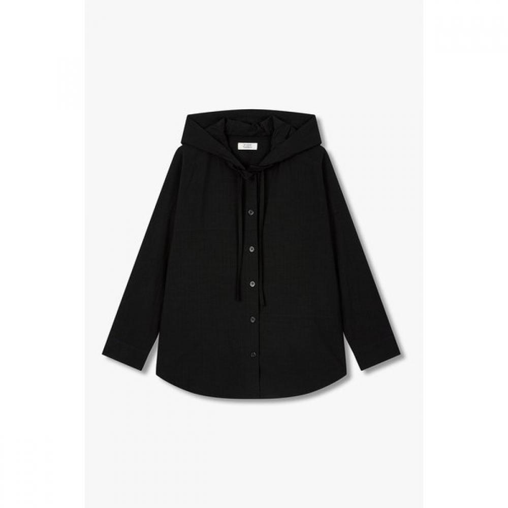 Studio Tomboy Cut Point Hoodie Shacket 9176221983 white/OS