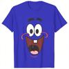 Spongebobs Patrick Big Face Smile T Shirt Harajuku TShirts Short Sleeves Y2K Funny Tops Summer Comfortable Plus Size Tees