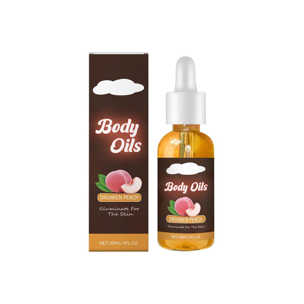 Řada tělových olejů: Vyživuje kolena, Čistí a zjemňuje suchou drsnou pokožku, Dlouhotrvající vůně s bělícím účinkemS 30ml