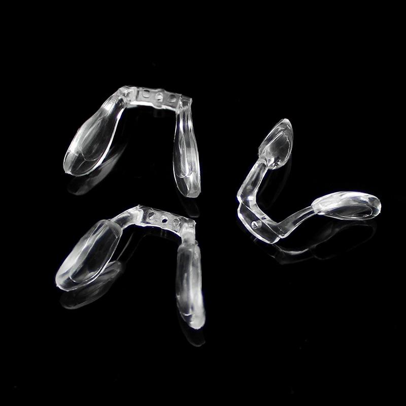 Children's One-Piece U-Shaped Silicone Nose Pads for Glasses Screw-Type Bridge Support