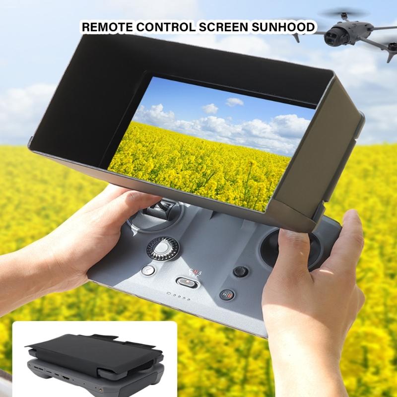 Foldable Sunhood for Drones Remote Control Screen Sunshade Sun Hood Drones Screen Protector Photography Accessories