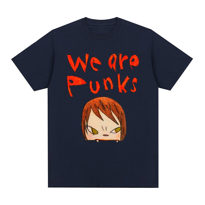 

Unisex Summer Korean Cute Anime-style Printed T-shirt. Suitable for Both Unisex and Women Punk Retro Street Style 100% Cotton Material 4XL