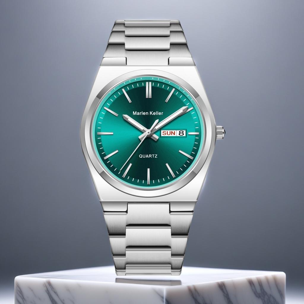 Luxury Quartz Man Wristwatch Sport Men Watches Waterproof Luminous Date Week Stainless Steel Men's Watch