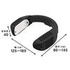 THANKO Neck Cooler Neo TK-NECK2-WH White, 180mm (W) x 40mm (H) x 145mm (D)