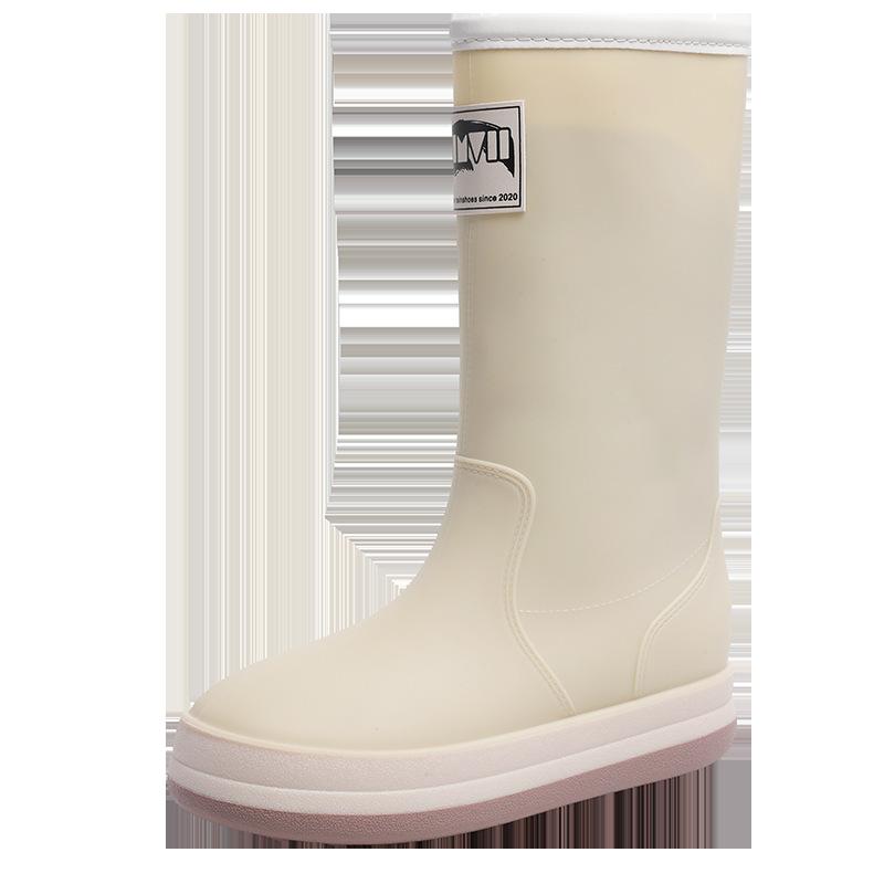 Outdoor rain shoes men, women and children parent-child couple fashion wear waterproof and non-slip water shoes fishing shoes